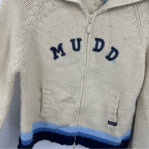 Mudd Sweaters Vintage Y2K Sweater Jacket Size XL Juniors Early 2000s Streetwear - Picture 6 of 7